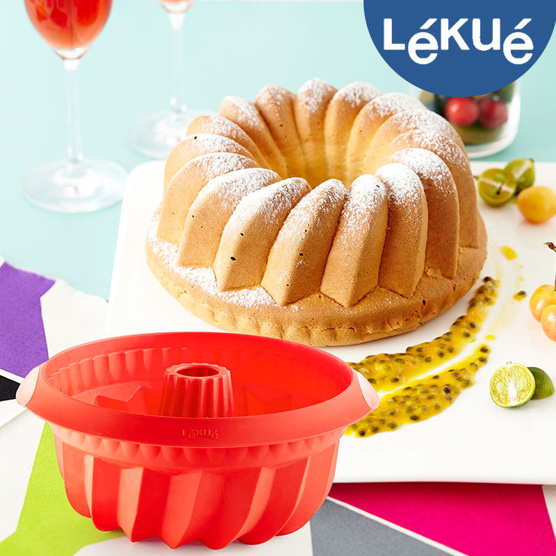 西班牙Lekue乐葵蛋糕烘焙模具硅胶工具家用468寸萨瓦林蒸烤套装