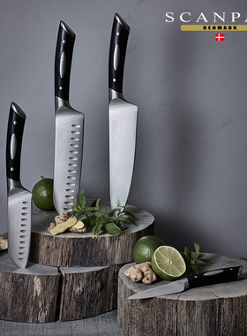 丹麦scanpan不锈钢Classic系列刀具切菜刀水果刀多功能刀厨师刀