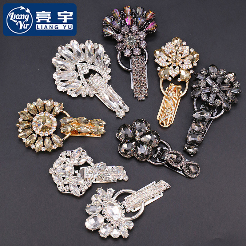 金属裘皮装饰扣子水钻奢华貂皮纽扣貂皮大衣鸭嘴扣皮草女搭扣挂钩,居家布艺,纽扣,淘宝优惠券,粉丝福利购,淘宝优惠卷