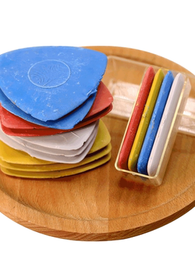 彩色盒装裁剪片画粉工具diy粉笔