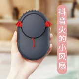 Подвесная шейная вентилятор маленький светлый звук ленивый мужчина портативная портативная портативная зарядка USB -электрический вентилятор может быть заряжен