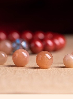 明星同款本命年吉祥物天然好运朱砂手串紫金砂帝王砂晶体砂手链女