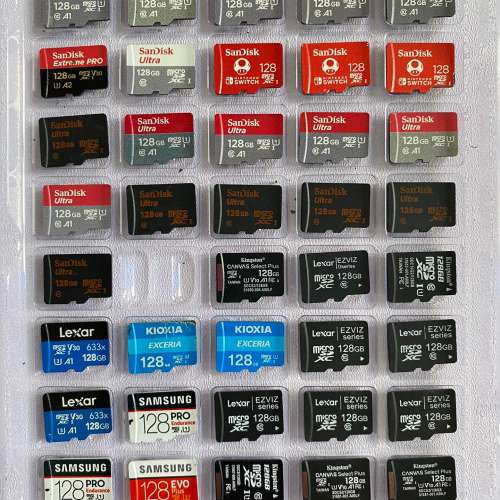 拆机128GBtf内存卡，足容足量。全部都测试后发货