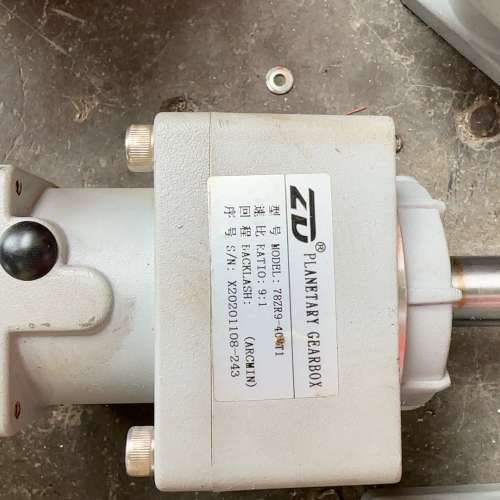 ZD中大行星减速机 78ZR9-400T1，速比9:1，拆机