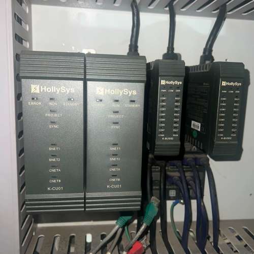 和利时HollySys K系列主控模块，2个K-CU01主控