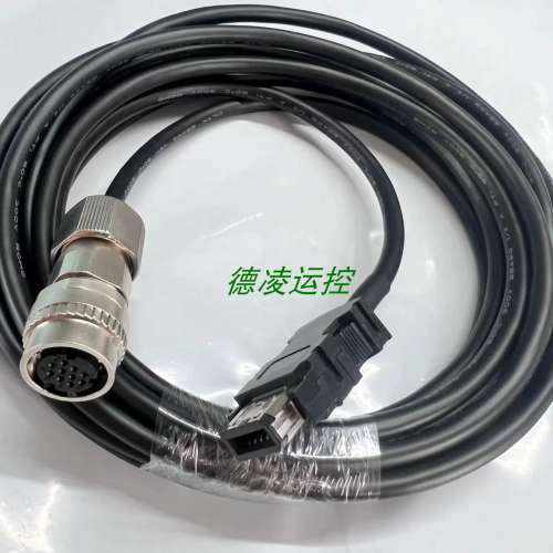 直销伺服驱动器连接电机6芯双绞屏蔽编码线MR-J3ENSCBL03M-L