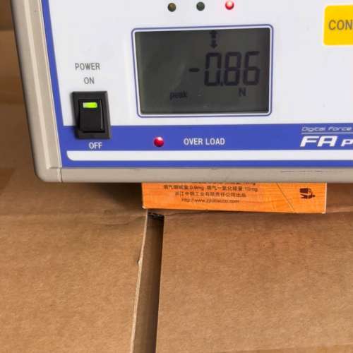 拆机IMADA拉力计，实物拍摄，一边侧面铁面轻微凹陷