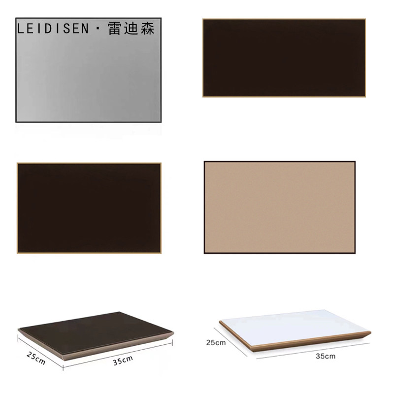 轻奢软装博物馆皮革托盘展示板样板间衣帽间展示道具饰品摆件底座,家居饰品,装饰摆件,淘宝优惠券,粉丝福利购,淘宝优惠卷