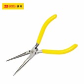 高碳钢 迷你针嘴钳加长型尖嘴钳尖咀钳 BS190583 迷你针钳 波斯