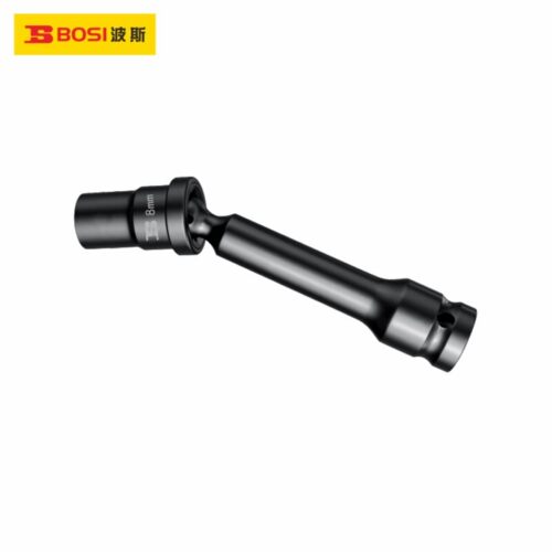 波斯光伏万向套筒加长光伏板安装工具万象头13电动扳手万向节套筒