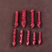 天然朱砂文昌笔吊坠状元 笔祥龙金榜题名钥匙扣挂件男女款 项链礼物