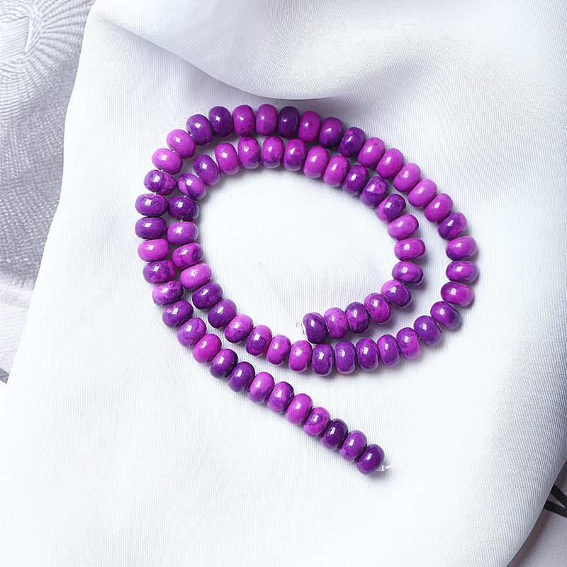 diy水晶舒俱来苏纪石半成品扁珠