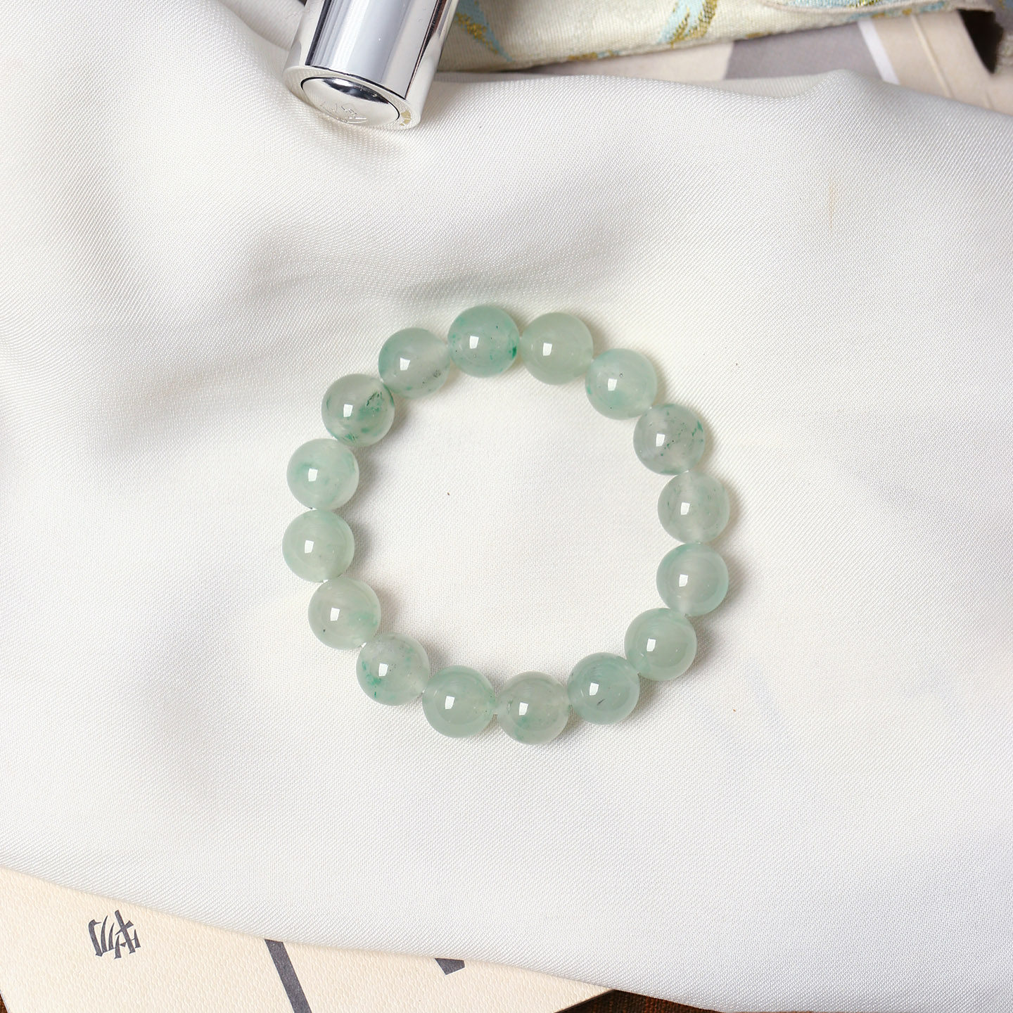 特价清货 天然独龙玉冰飘花圆珠款手链 女款翡翠平替高冰飘花,饰品/流行首饰/时尚饰品新,手饰/手串,淘宝优惠券,粉丝福利购,淘宝优惠卷