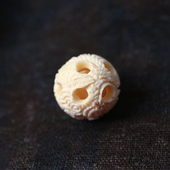 文玩猛犸精工款 男女款 挂坠饰品 吊坠 天然猛犸象牙雕刻鬼工球款