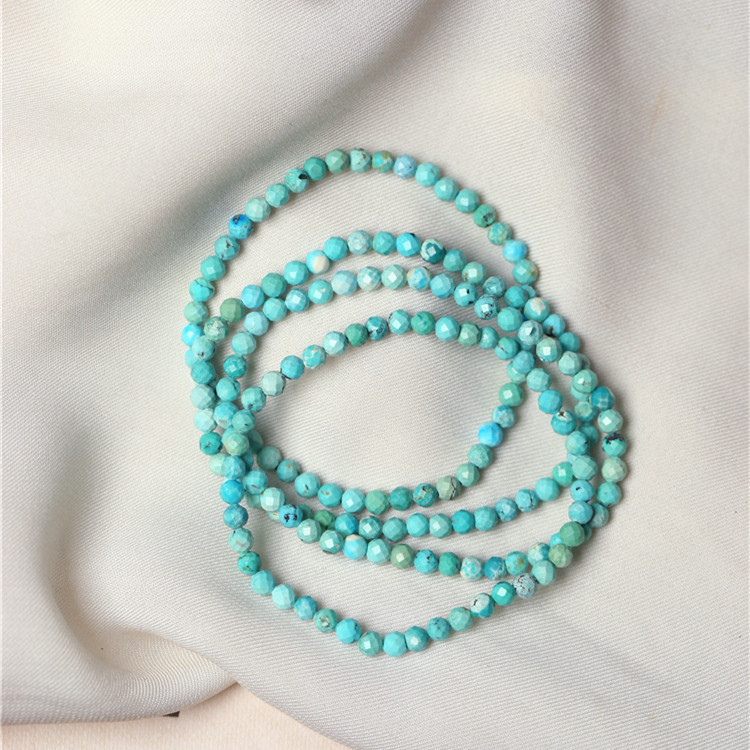 天然原矿绿松石刻面圆珠款单圈手链 男女款绿松石手串饰品礼物,饰品/流行首饰/时尚饰品新,手饰/手串,淘宝优惠券,粉丝福利购,淘宝优惠卷