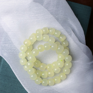 上手小清新 晶体透略带猫眼 天然阿富汗玉老型珠手链手串女款 手链