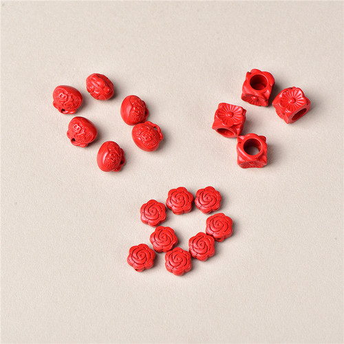 精品红砂原矿高含量小花福锁配件