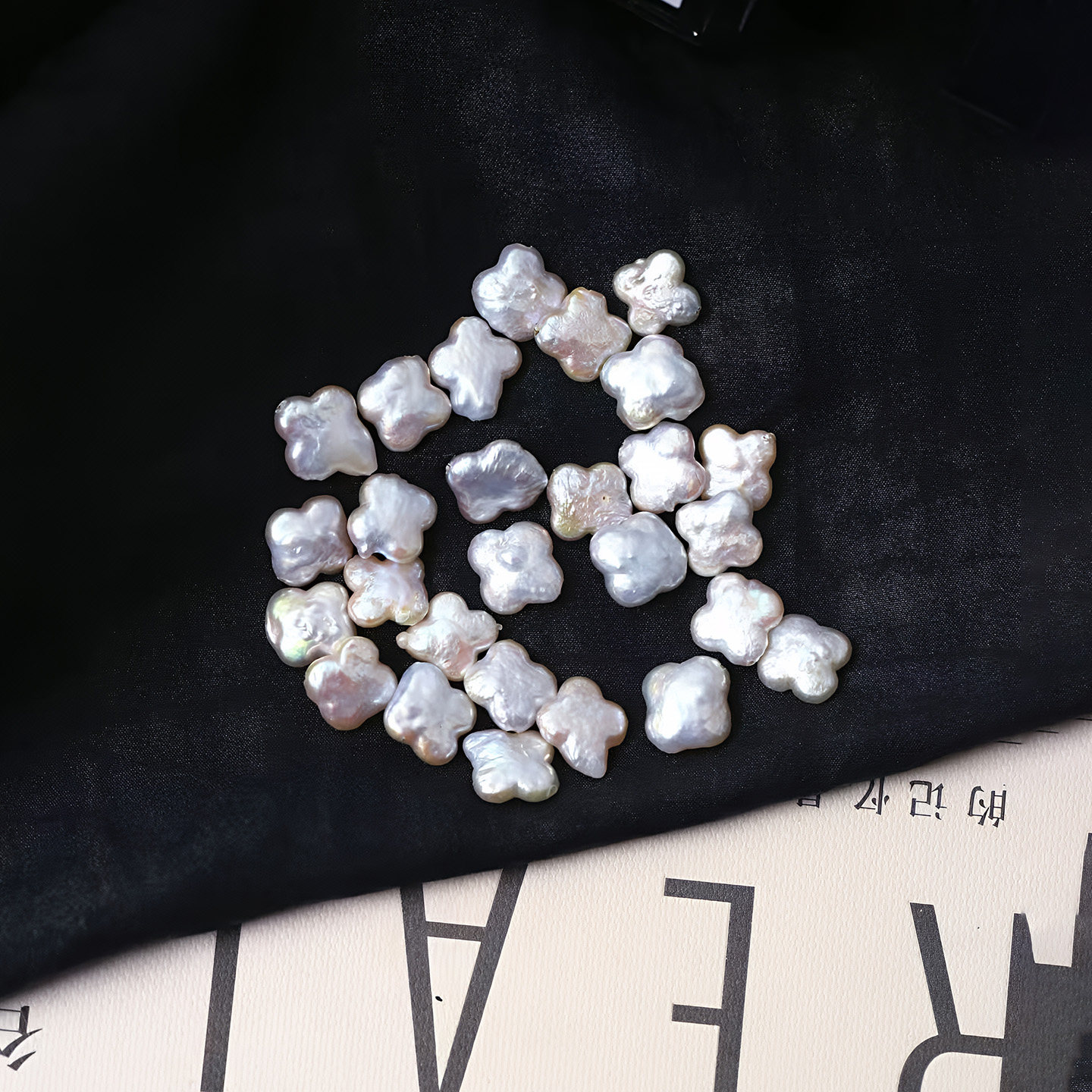 天然淡水巴洛克珍珠四叶草款吊坠配件半成品女款珍珠锁骨挂坠饰品,珠宝/钻石/翡翠,颈饰,淘宝优惠券,粉丝福利购,淘宝优惠卷