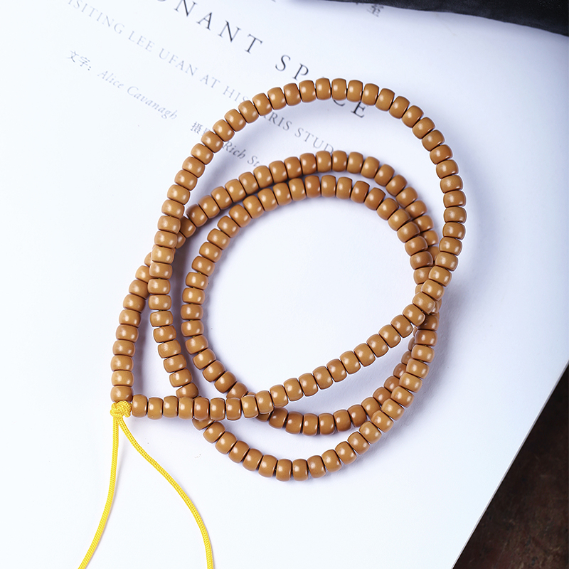 橄榄核核臂料直切老型珠款佛珠