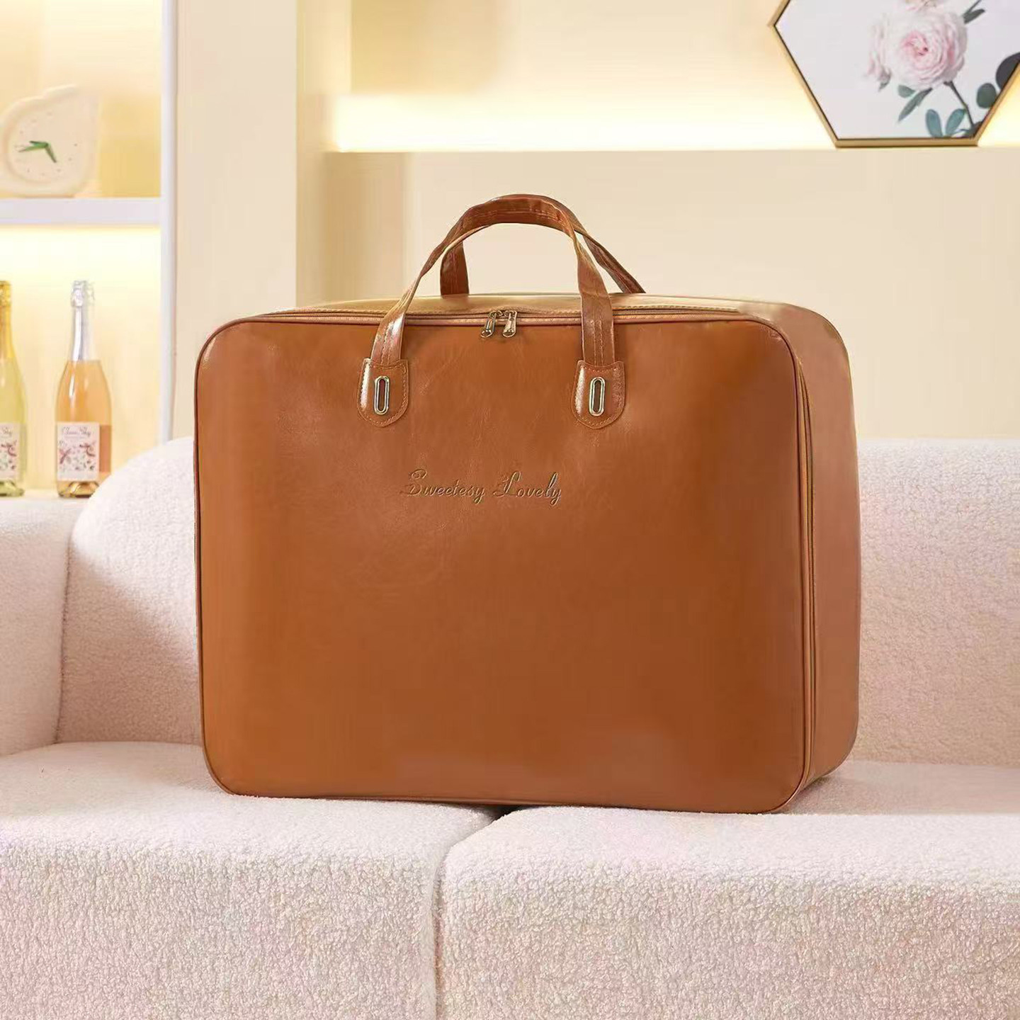 收纳袋子装衣服被子防水防尘大容量搬家打包袋 礼品 蚕丝羽绒被包,收纳整理,被子防尘袋,淘宝优惠券,粉丝福利购,淘宝优惠卷