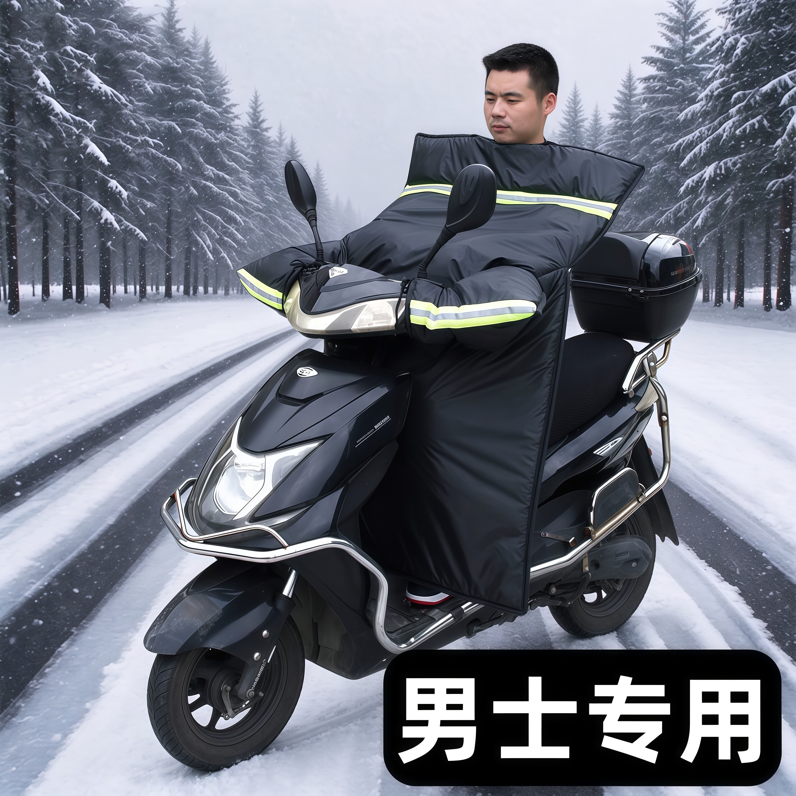 好物电动车挡风被加大加宽特大号