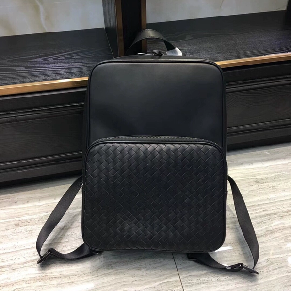 新款男士编织双肩包书包男真皮软皮背包商务休闲胎牛皮旅行包礼物