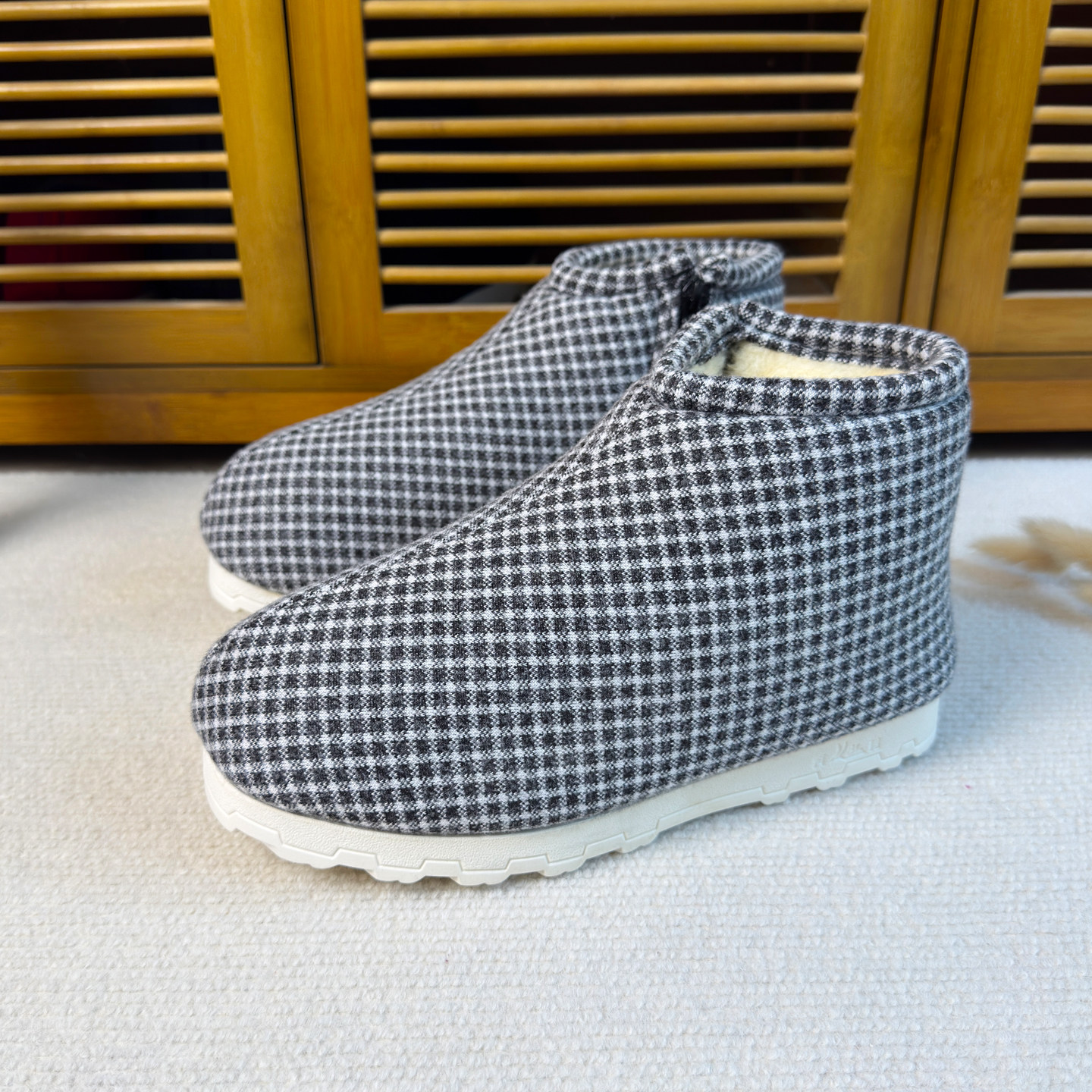 冬季棉鞋男女同款加绒加厚老北京中老年人手工布棉鞋时尚保暖防滑,女鞋,高帮鞋,淘宝优惠券,粉丝福利购,淘宝优惠卷