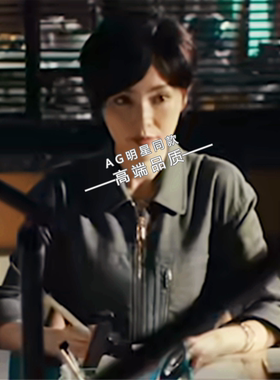 爱情没有神话唐嫣林展翘同款蓝色牛仔夹克外套翻领拉链上衣秋季女