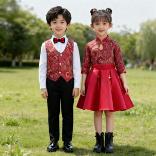 2025新款元旦如你所愿山河已无恙合唱服和光同尘男女儿童演出礼服