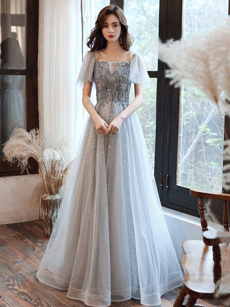 大码晚礼服女胖mm2022宴会气质图片