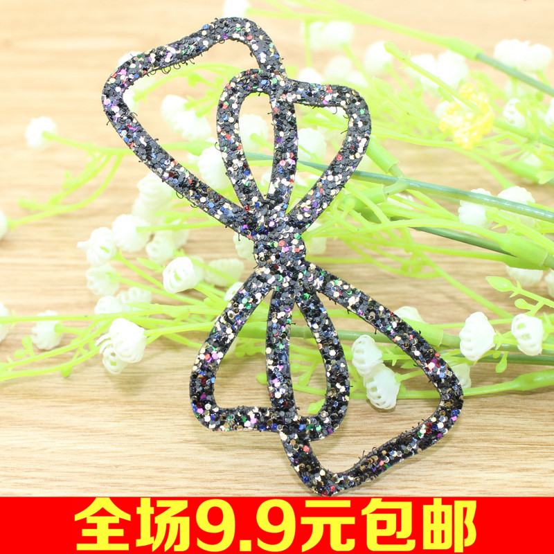 发帖头饰韩版亮片刘海贴