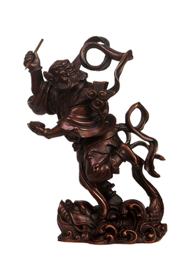 纯铜金榜题名书房摆件魁星点斗