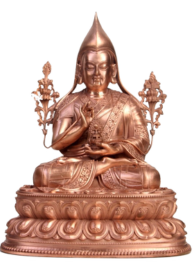 佛像摆件供养宗喀巴大师