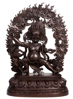 佛像摆件纯铜密宗金刚手菩萨