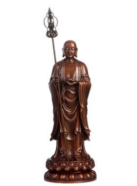 地藏王菩萨九华山谛听随身摆件