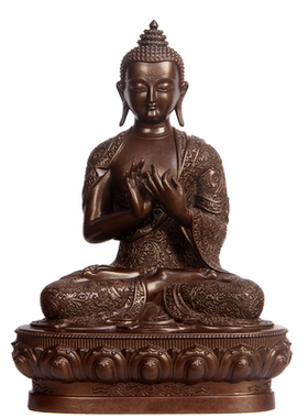 真古意法海如来佛藏传琉璃光摆件