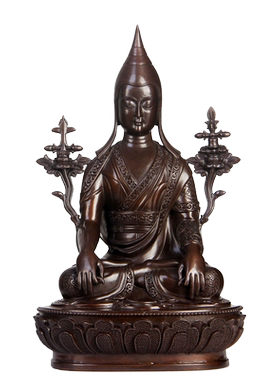 摆件真古意铜纯铜大师密宗摆件