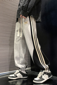 春季新款男士宽松卫裤运动裤韩版束脚男裤潮XZ1111-652P55图片