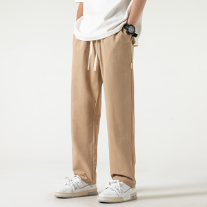 2024春夏男休闲裤紧密水洗棉高性价比直筒工装男裤XZ1111-316P45图片