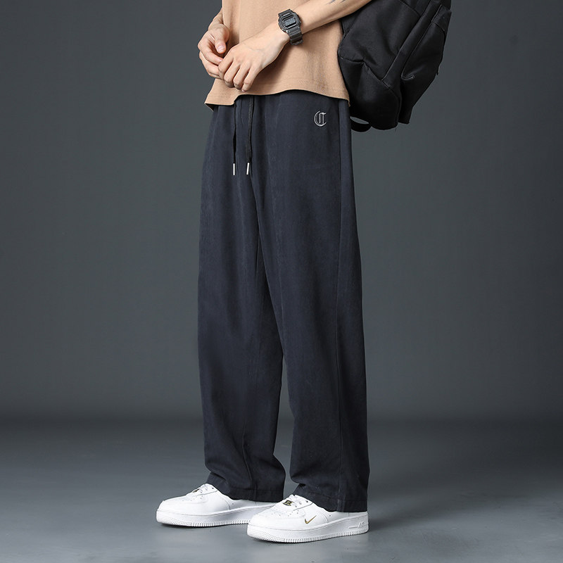 男士宽松休闲直筒裤XZ1111-2316P28,男装休闲裤,星座1106-3（原星座1111）