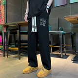男春夏潮流运动卫裤长裤拖地休闲男直筒潮XZ1111K302P40，男装休闲裤，星座1106-3（原星座1111）