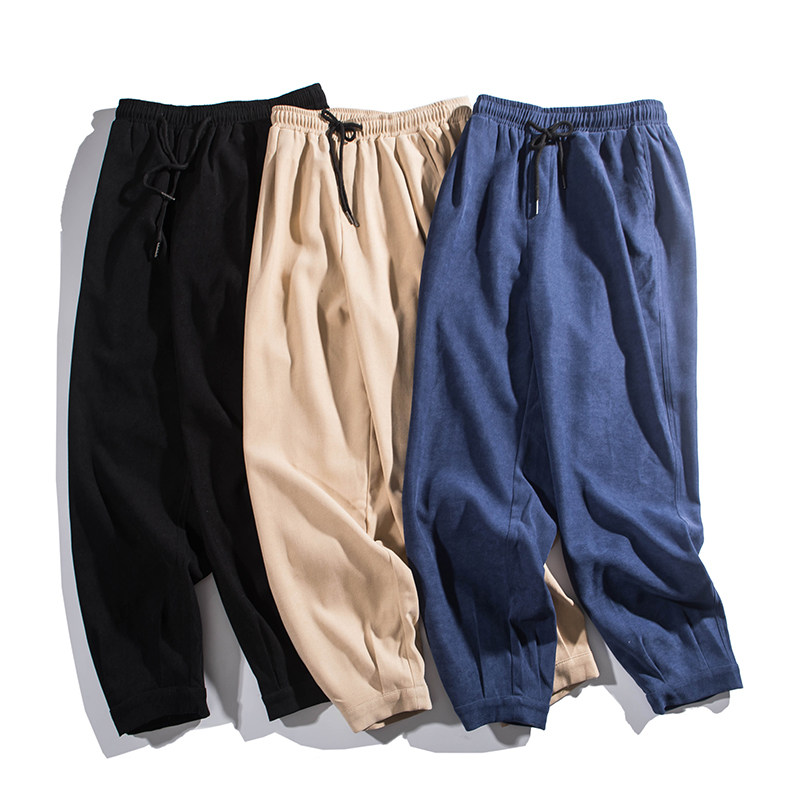 21/休闲流行男裤男宽松小脚长裤，男装休闲裤，星座1106-3（原星座1111）