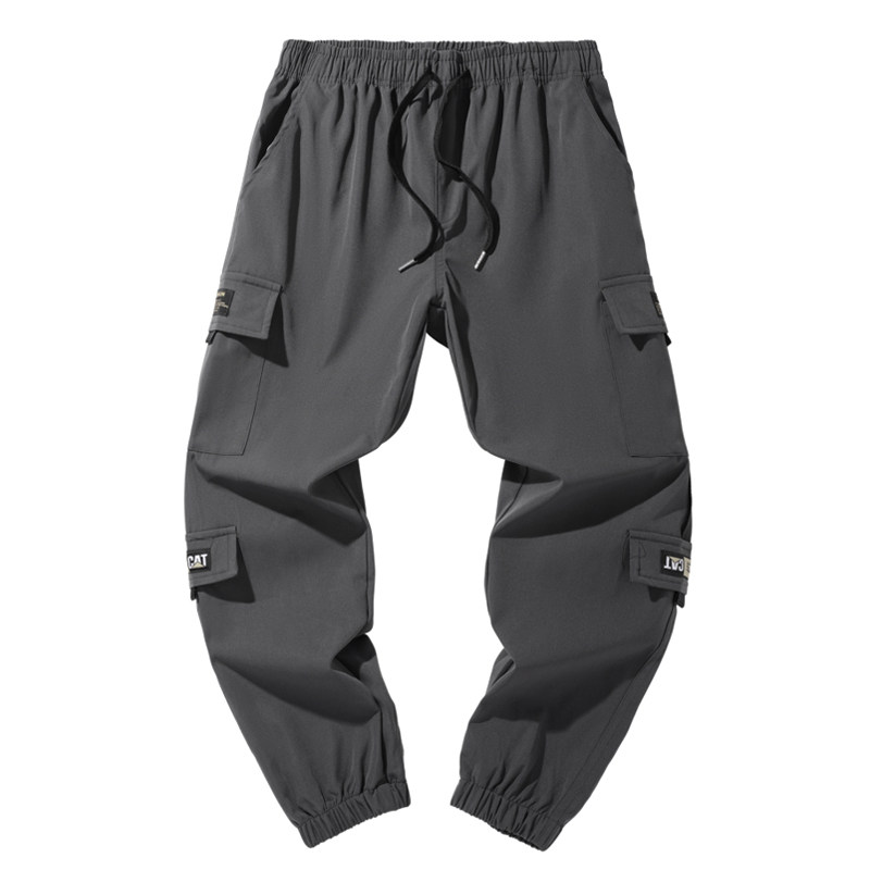 港风/男个性拼料宽松多袋裤百搭工装裤D72P35平铺,男装休闲裤,星座1106-3（原星座1111）