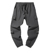 港风/男个性拼料宽松多袋裤百搭工装裤D72P35平铺，男装休闲裤，星座1106-3（原星座1111）