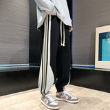 春季新款男士宽松卫裤运动裤韩版束脚男裤潮XZ1111-652P55，男装休闲裤，星座1106-3（原星座1111）