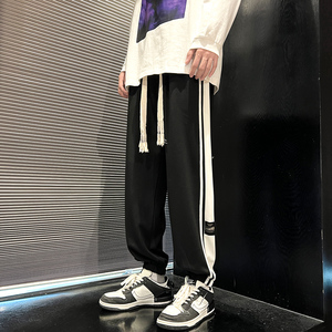 春季新款男士宽松卫裤个性休闲运动裤韩版束脚裤潮XZ1111~656P45图片