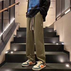 港风 男士休闲裤紧密水洗棉高性价比直筒工装男裤XZ1111-316P45图片