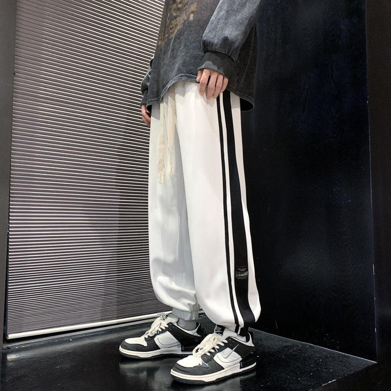 春款男士宽松卫裤个性休闲运动裤韩版束脚裤潮XZ1111~656P45,男装休闲裤,星座1106-3（原星座1111）