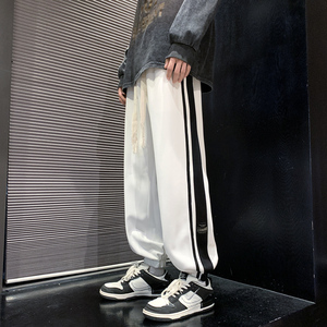 春款男士宽松卫裤个性休闲运动裤韩版束脚裤潮XZ1111~656P45