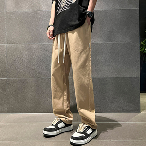 2024夏季男士紧密水洗棉高性价比直筒工装男裤XZ1111-316P45图片